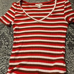 striped forever 21 shirt